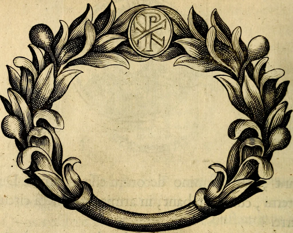 An illustration from Symbola heroica, 1682, leaf 171