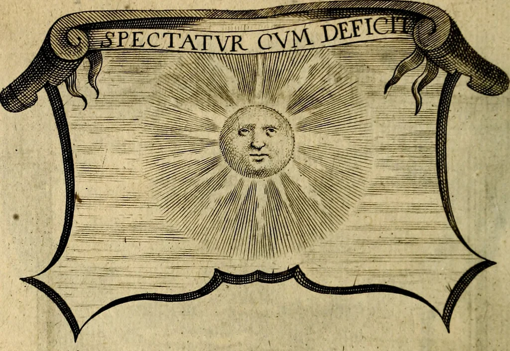 An illustration from Symbola heroica, 1682, leaf 281