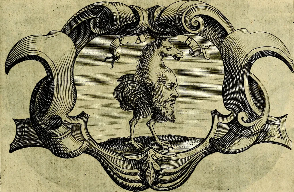 An illustration from Symbola heroica, 1682, leaf 294