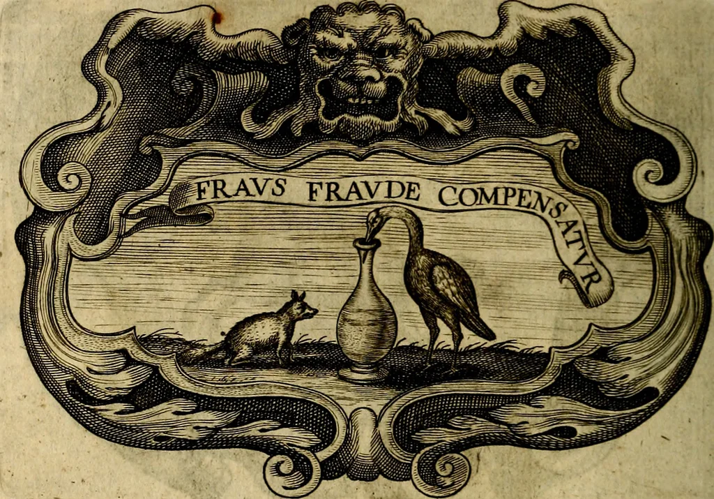 An illustration from Symbola heroica, 1682, leaf 297