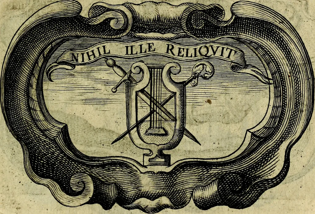 An illustration from Symbola heroica, 1682, leaf 312