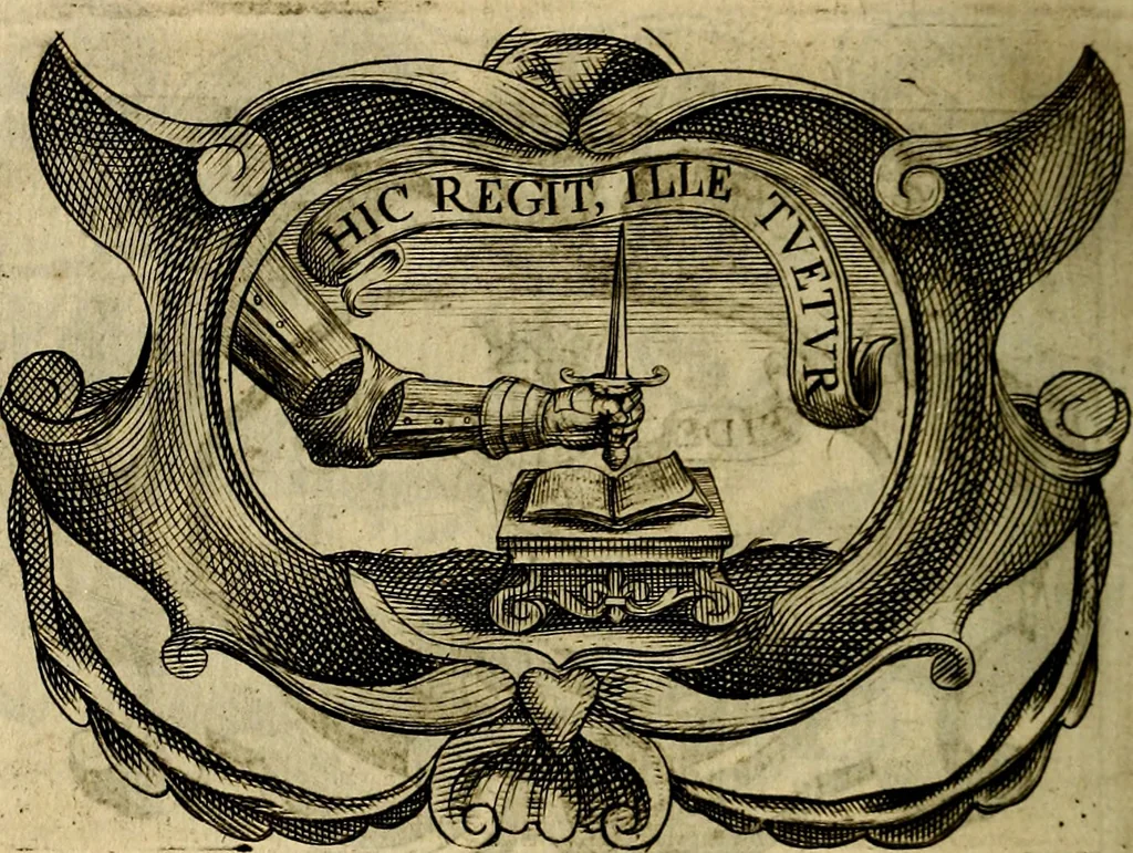An illustration from Symbola heroica, 1682, leaf 315