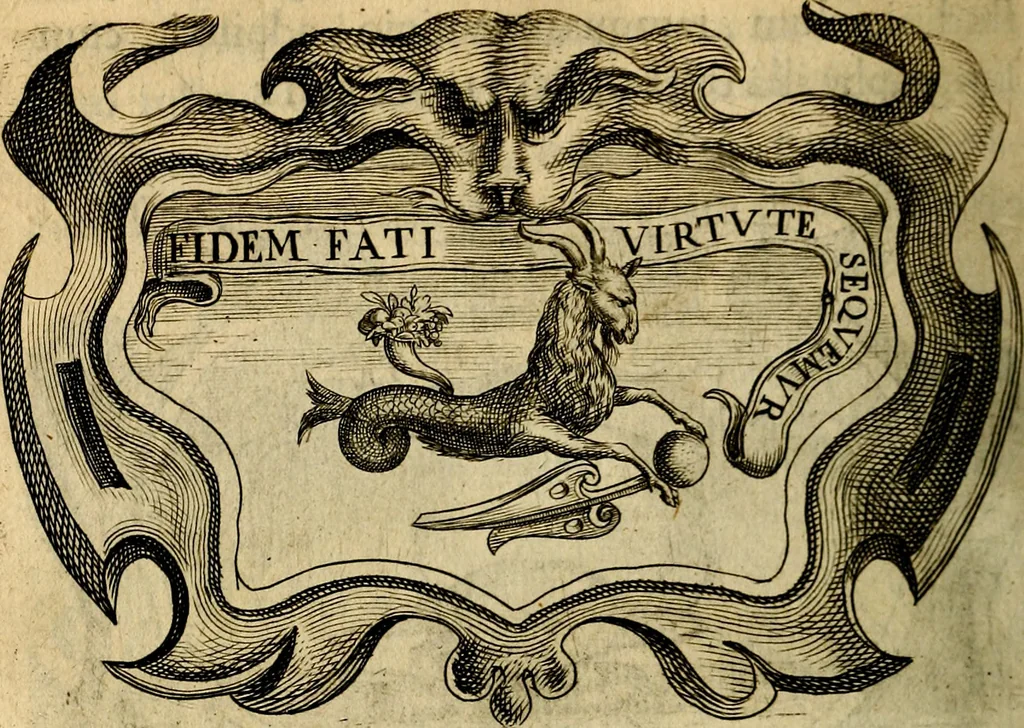 An illustration from Symbola heroica, 1682, leaf 319