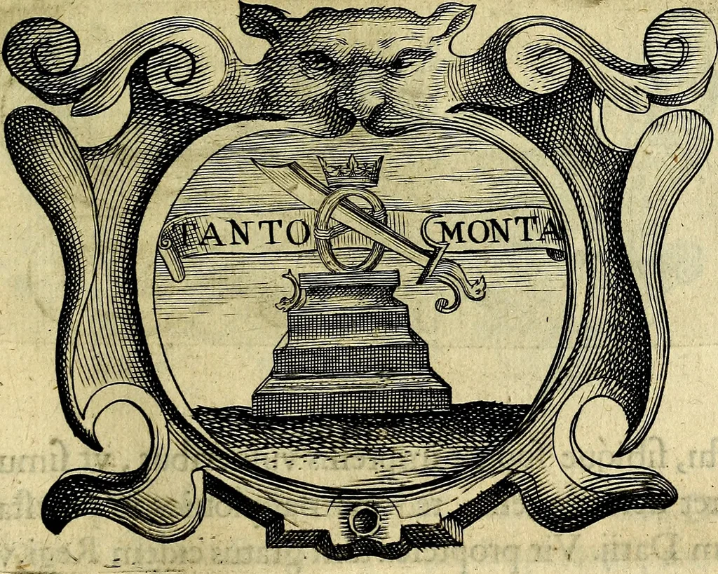 An illustration from Symbola heroica, 1682, leaf 322