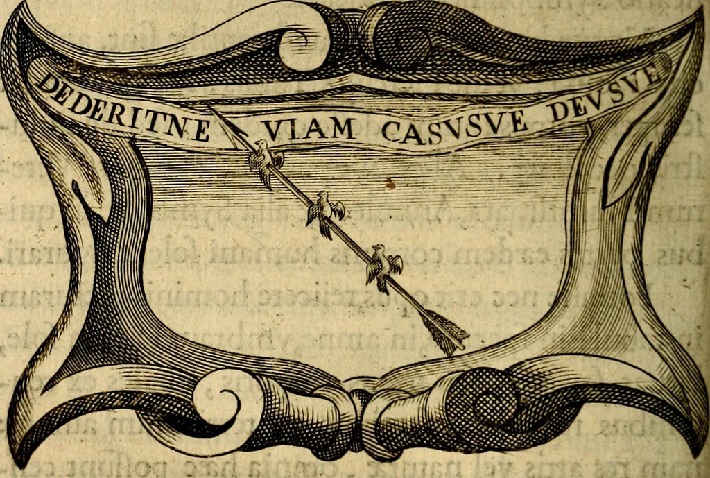 An illustration from Symbola heroica, 1682, leaf 333