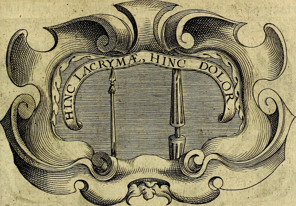 An illustration from Symbola heroica, 1682, leaf 334