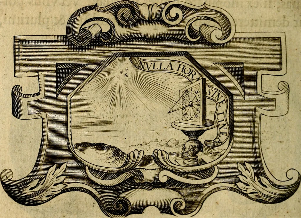 An illustration from Symbola heroica, 1682, leaf 341