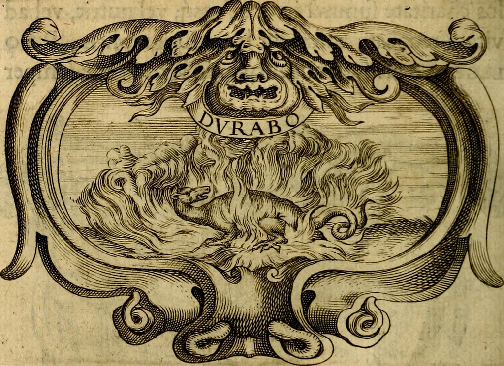 An illustration from Symbola heroica, 1682, leaf 353