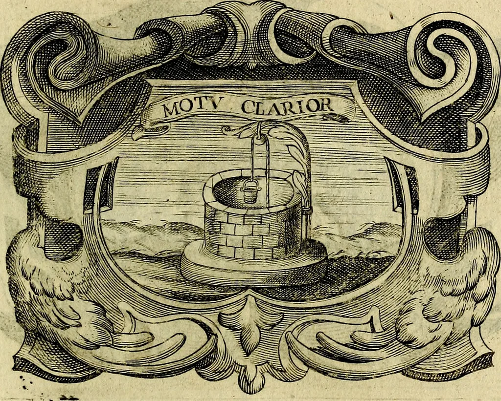 An illustration from Symbola heroica, 1682, leaf 358