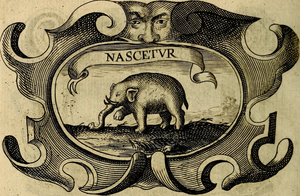 An illustration from Symbola heroica, 1682, leaf 359