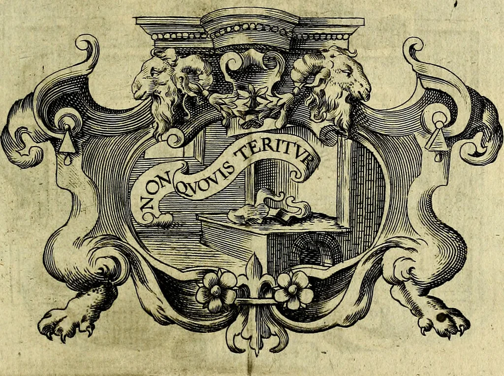 An illustration from Symbola heroica, 1682, leaf 360