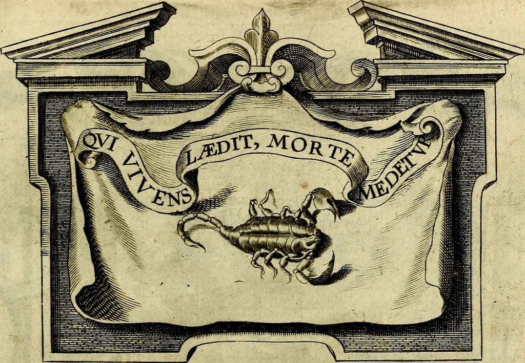 An illustration from Symbola heroica, 1682, leaf 366