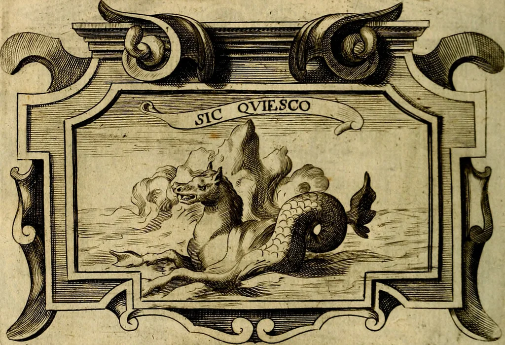 An illustration from Symbola heroica, 1682, leaf 367