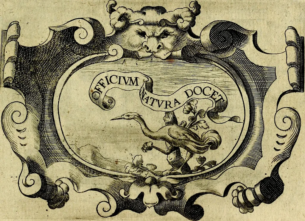 An illustration from Symbola heroica, 1682, leaf 368