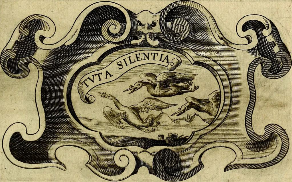 An illustration from Symbola heroica, 1682, leaf 376