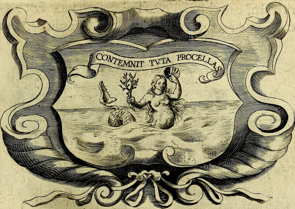 An illustration from Symbola heroica, 1682, leaf 418