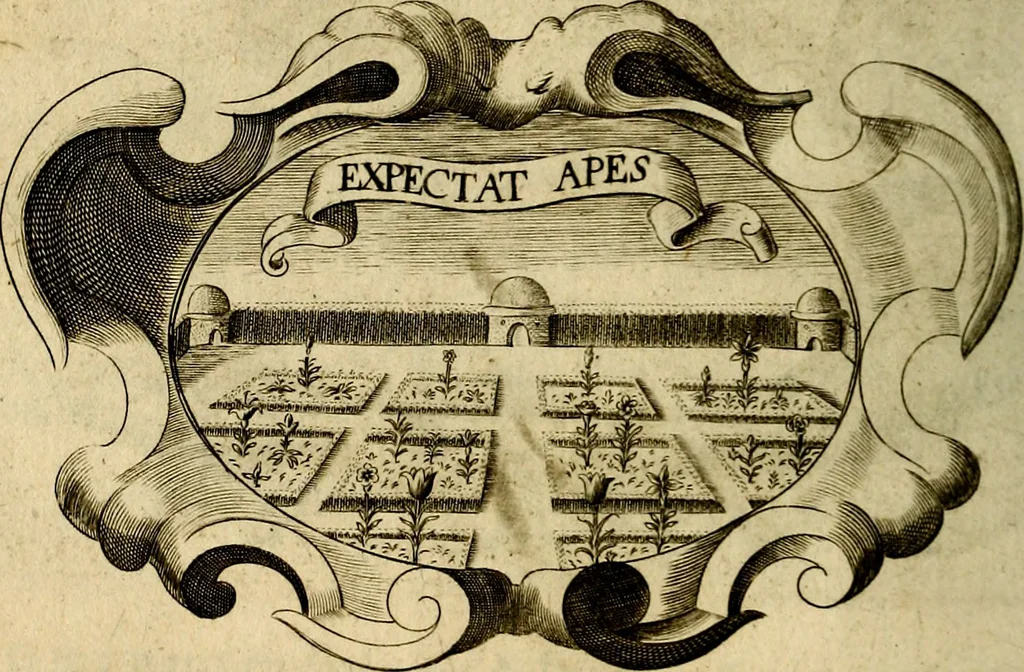 An illustration from Symbola heroica, 1682, leaf 419