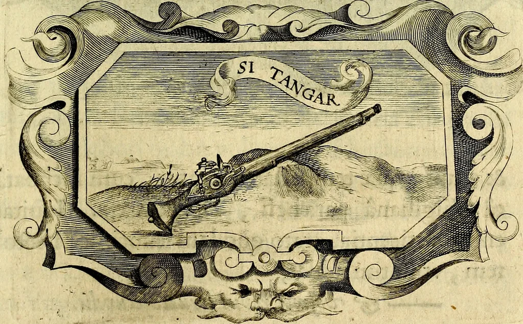 An illustration from Symbola heroica, 1682, leaf 430