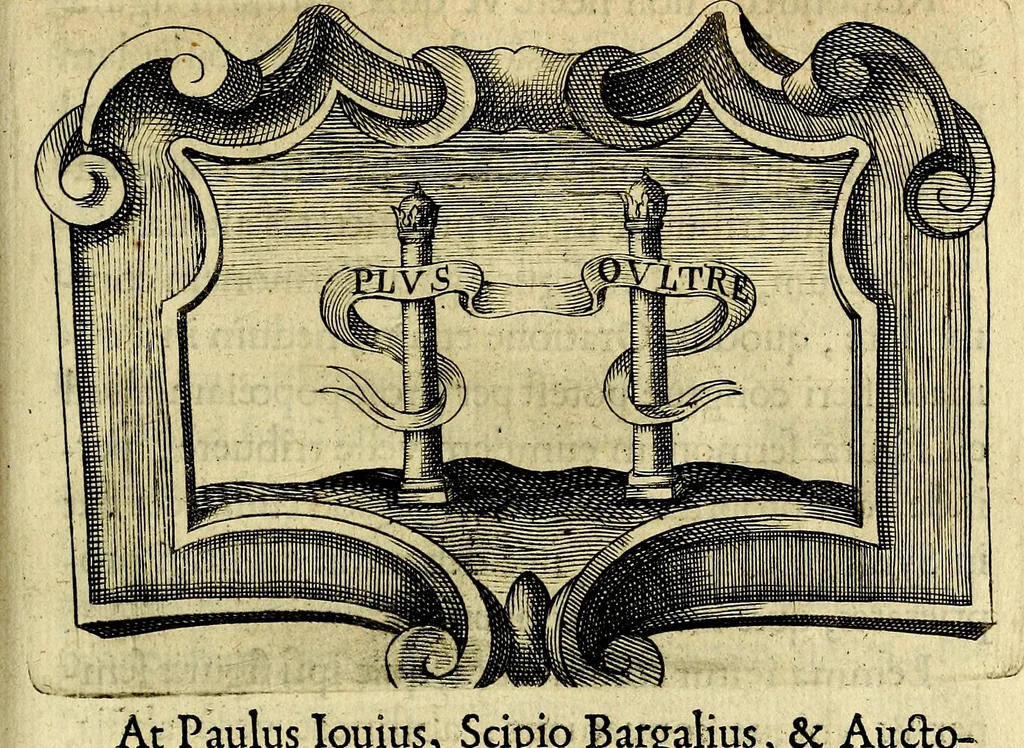 An illustration from Symbola heroica, 1682, leaf 434