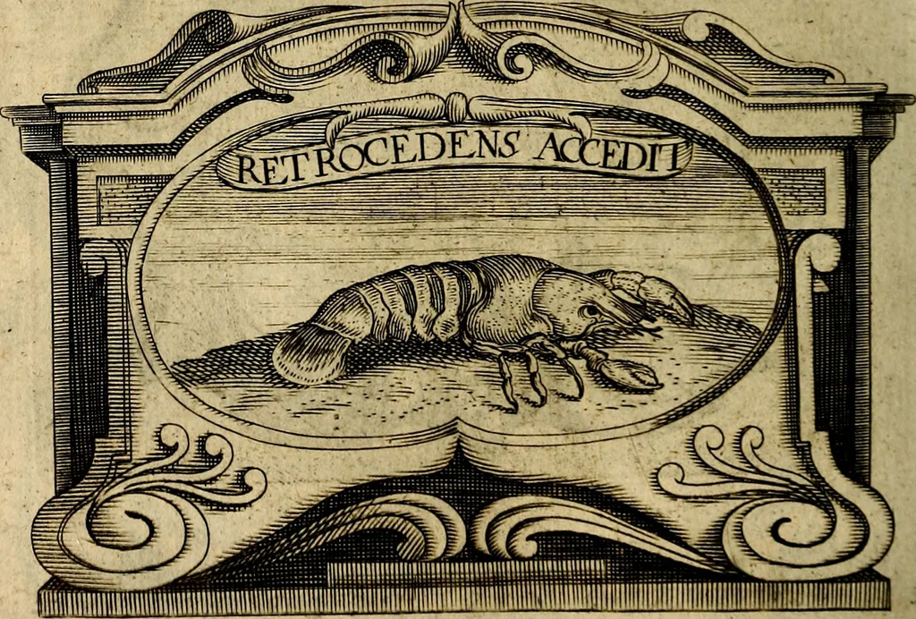 An illustration from Symbola heroica, 1682, leaf 453