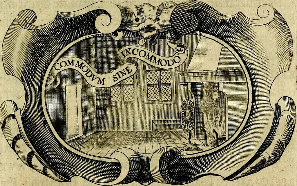 An illustration from Symbola heroica, 1682, leaf 454