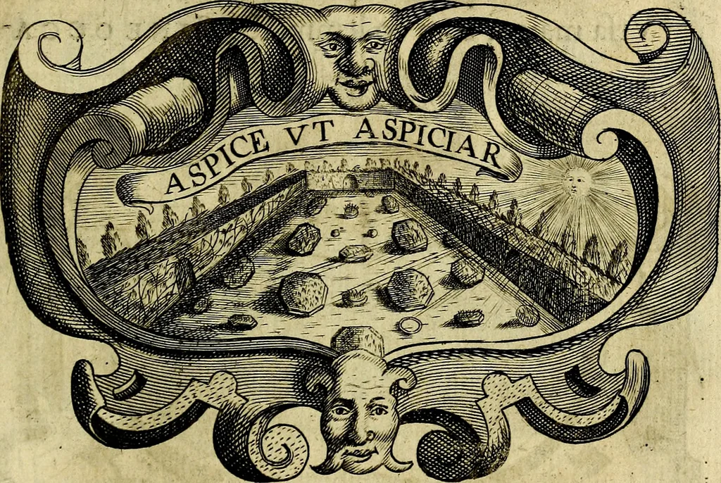 An illustration from Symbola heroica, 1682, leaf 460