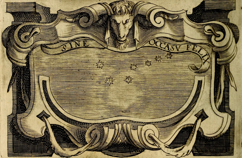 An illustration from Symbola heroica, 1682, leaf 461