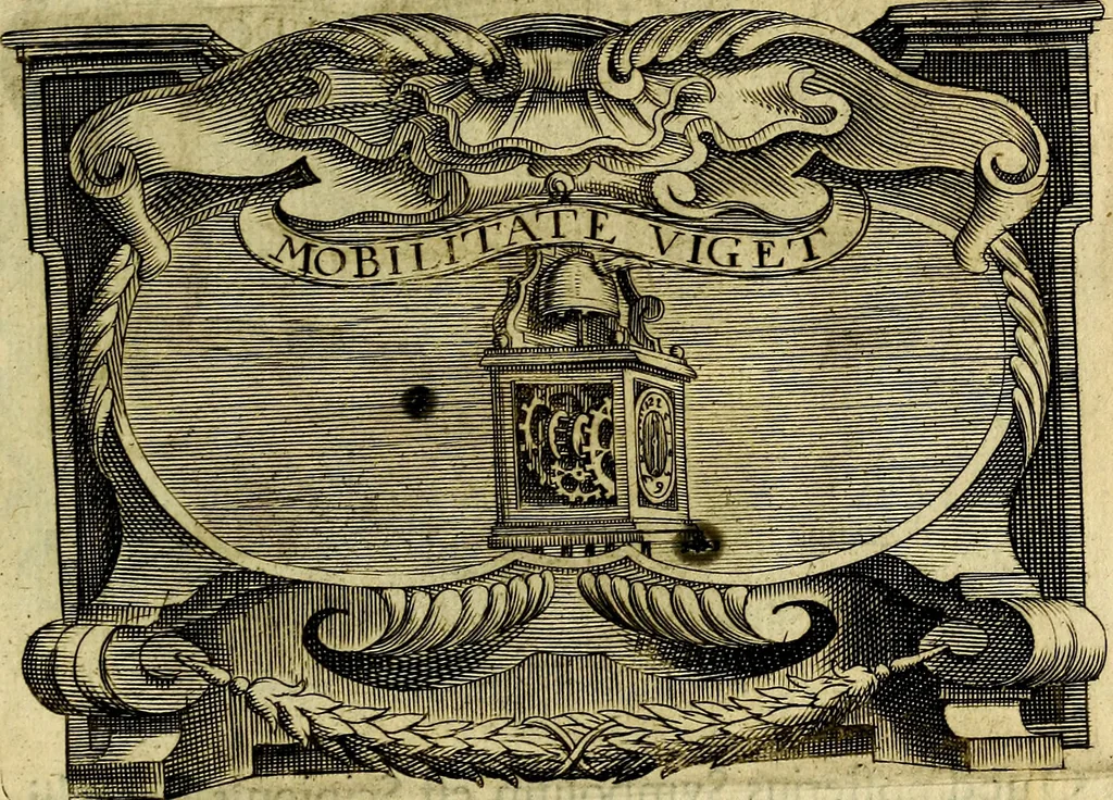 An illustration from Symbola heroica, 1682, leaf 474