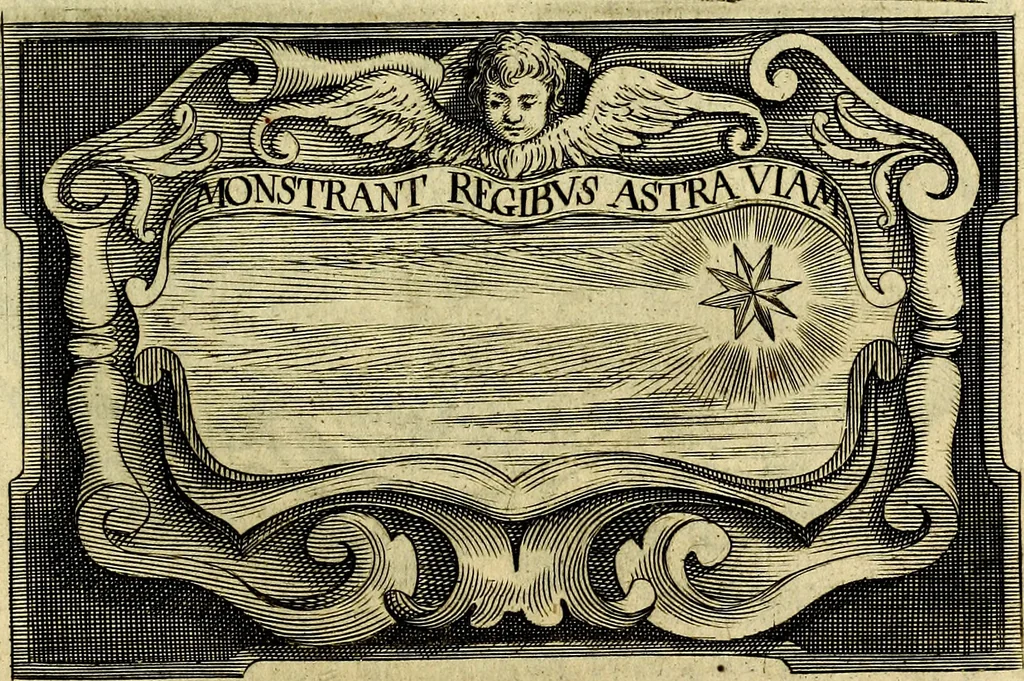 An illustration from Symbola heroica, 1682, leaf 484