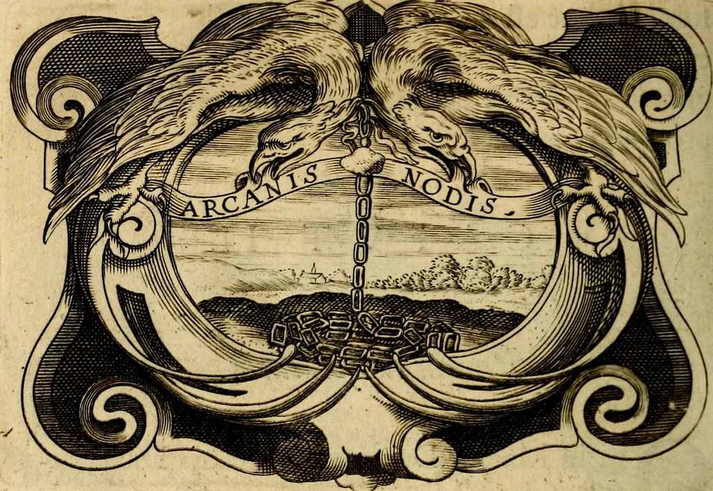 An illustration from Symbola heroica, 1682, leaf 489