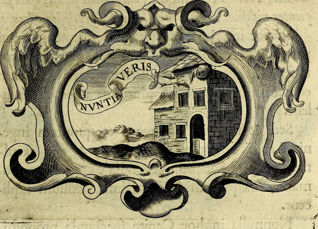 An illustration from Symbola heroica, 1682, leaf 498