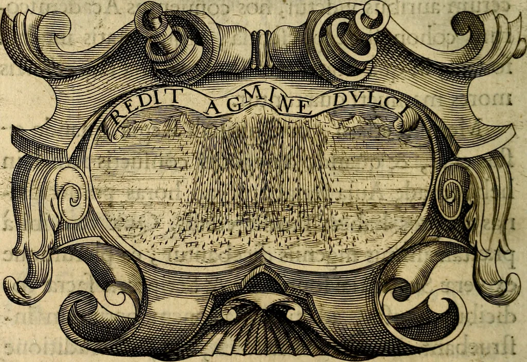 An illustration from Symbola heroica, 1682, leaf 503