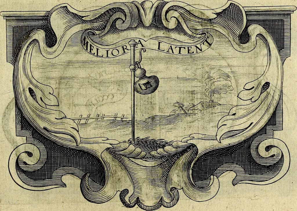 An illustration from Symbola heroica, 1682, leaf 504