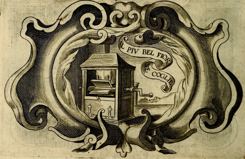 An illustration from Symbola heroica, 1682, leaf 505