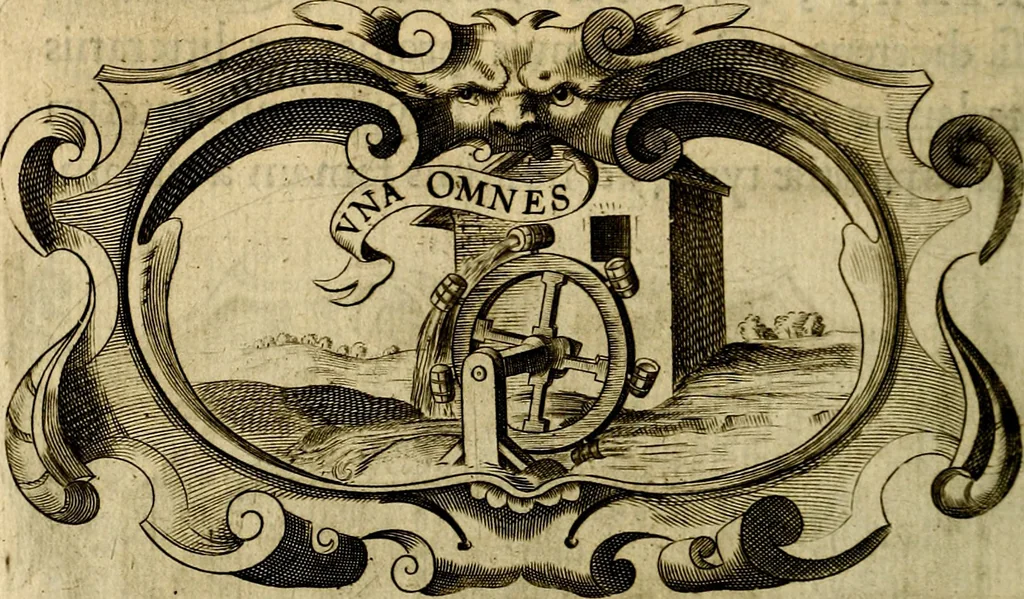 An illustration from Symbola heroica, 1682, leaf 509