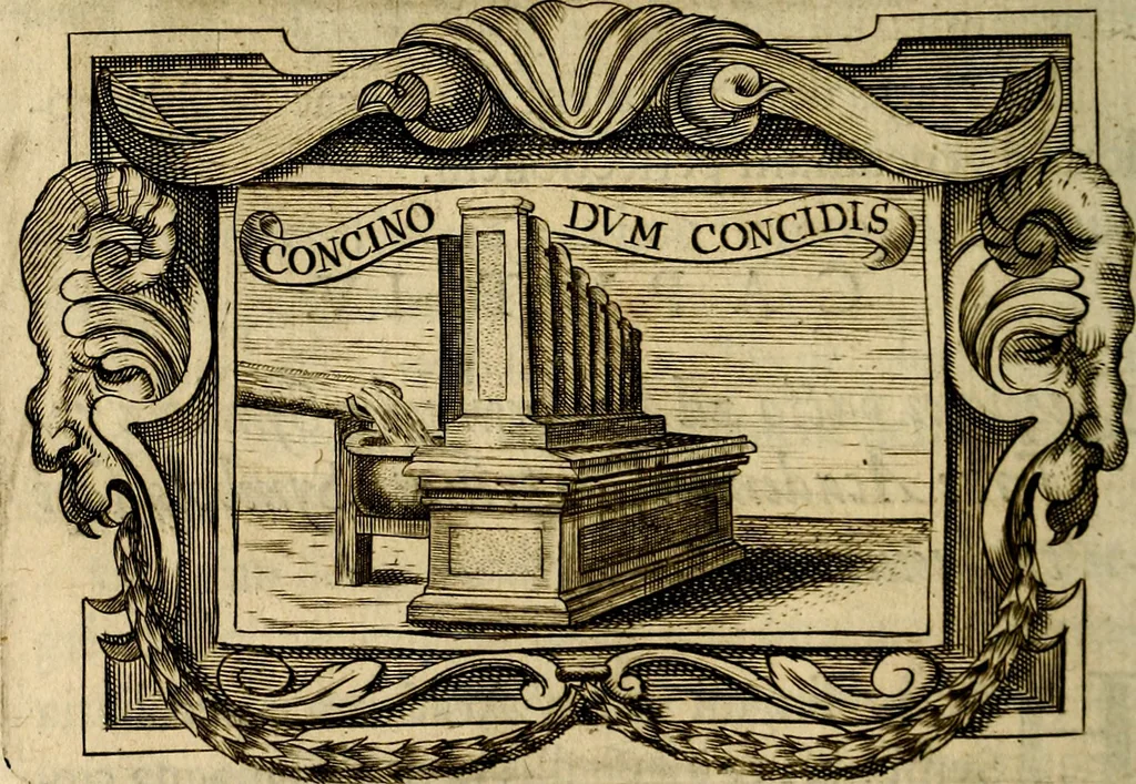 An illustration from Symbola heroica, 1682, leaf 519