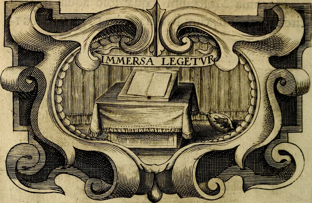 An illustration from Symbola heroica, 1682, leaf 521