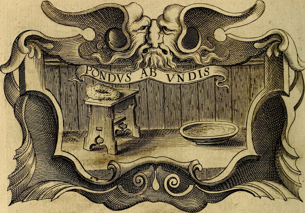 An illustration from Symbola heroica, 1682, leaf 523