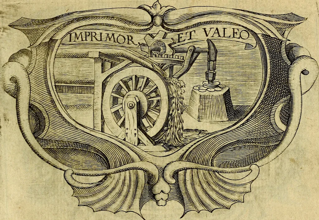 An illustration from Symbola heroica, 1682, leaf 526