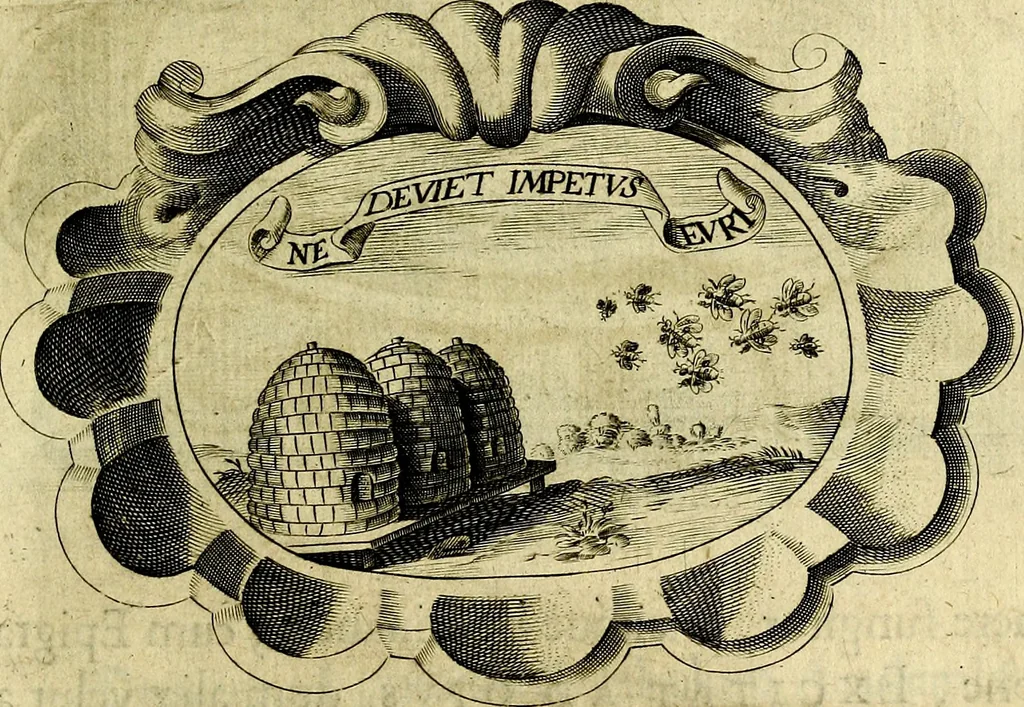 An illustration from Symbola heroica, 1682, leaf 532