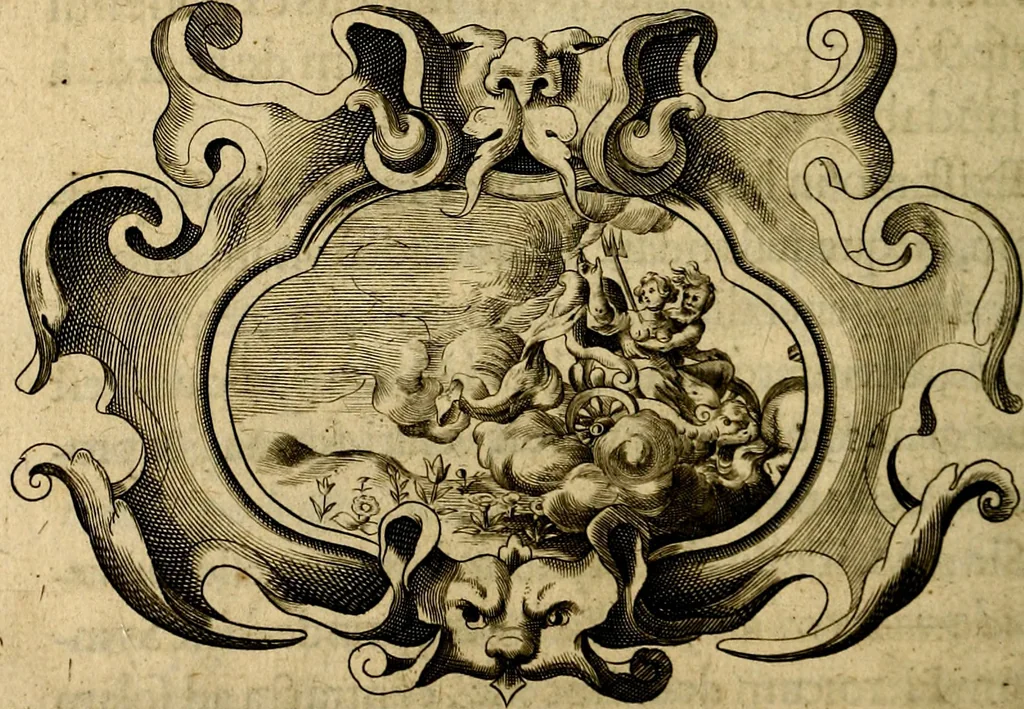 An illustration from Symbola heroica, 1682, leaf 547