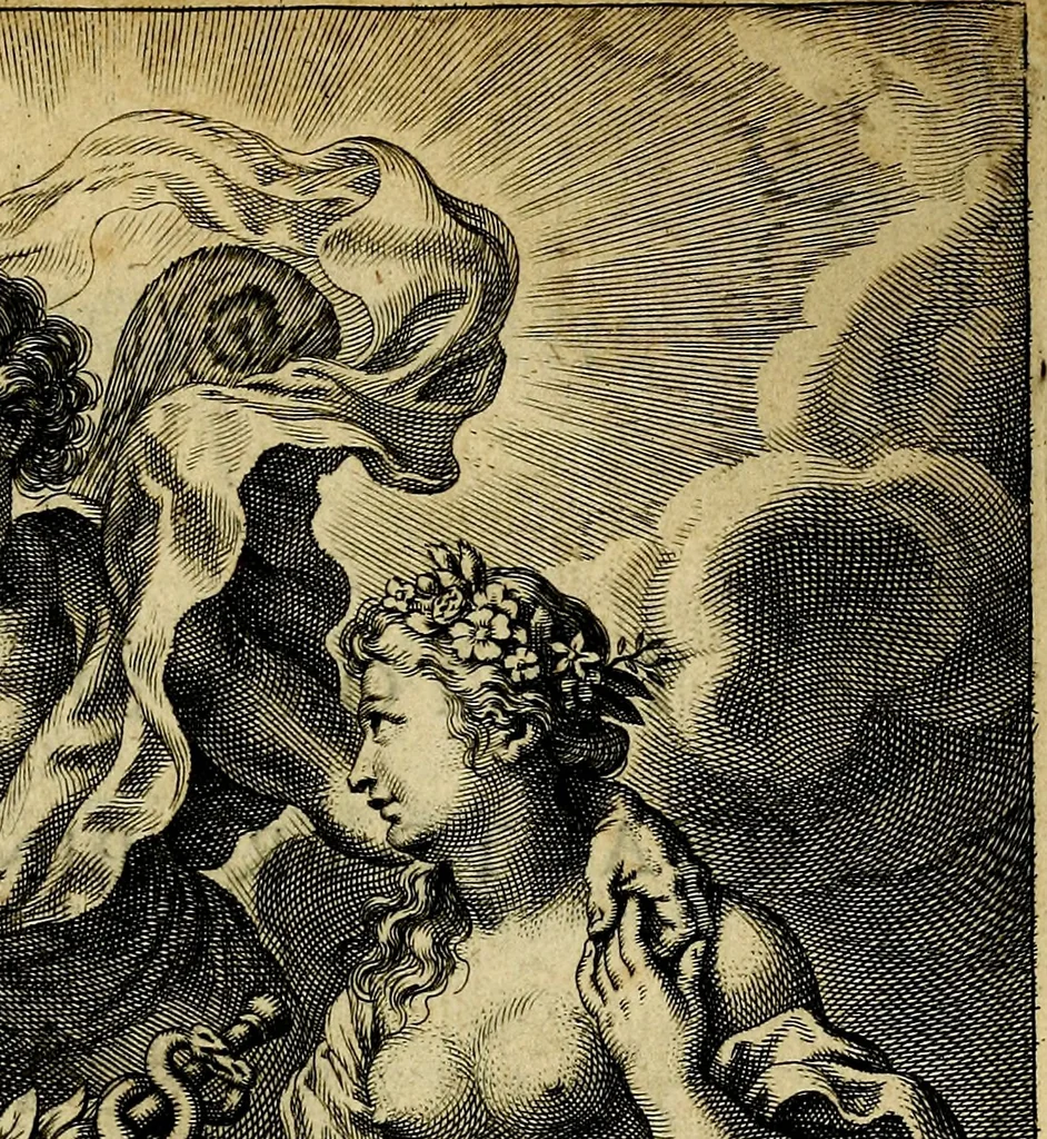 An illustration from Symbola heroica, 1682, leaf 8