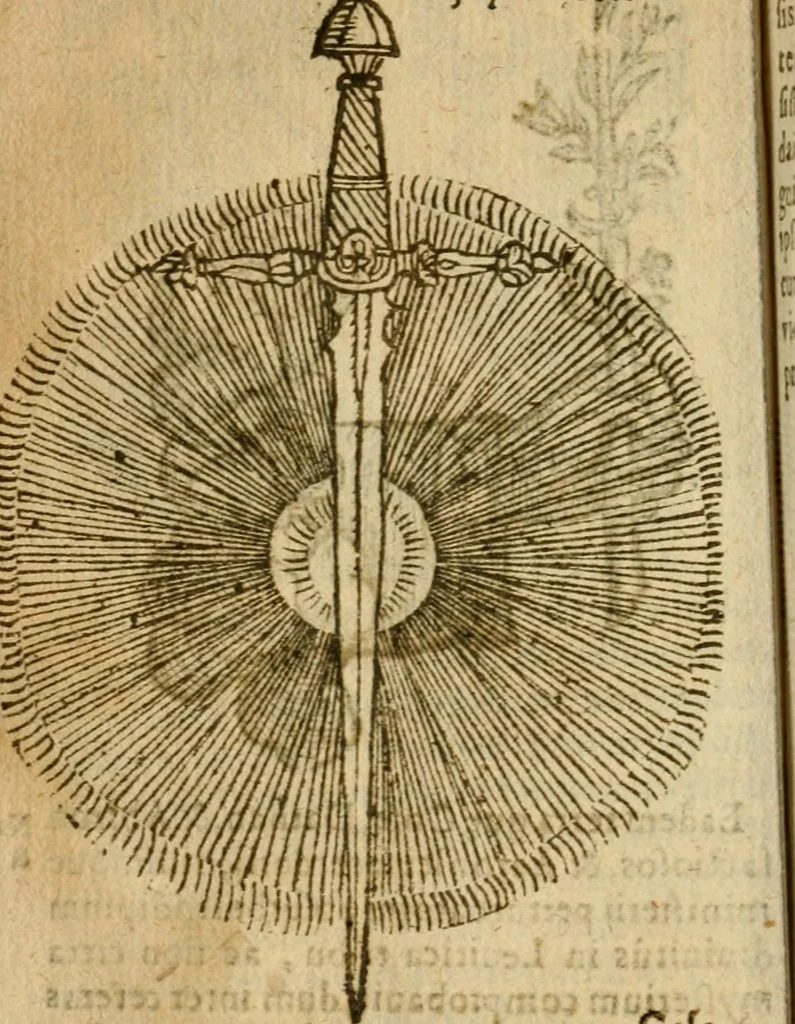 An illustration from Symbola heroica m. Clavdii Paradini, Belliiocensis canonici, et d. Gabrielis Symeonis : multo, quàm antea, fidelius de gallica lingua in latinam conuersa, 1600, leaf 123