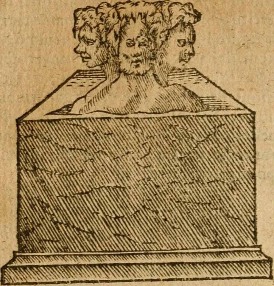 An illustration from Symbola heroica m. Clavdii Paradini, Belliiocensis canonici, et d. Gabrielis Symeonis : multo, quàm antea, fidelius de gallica lingua in latinam conuersa, 1600, leaf 141