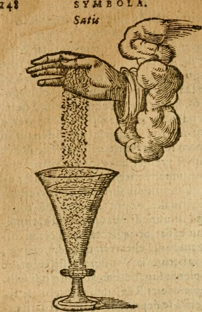An illustration from Symbola heroica m. Clavdii Paradini, Belliiocensis canonici, et d. Gabrielis Symeonis : multo, quàm antea, fidelius de gallica lingua in latinam conuersa, 1600, leaf 151