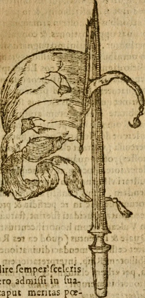 An illustration from Symbola heroica m. Clavdii Paradini, Belliiocensis canonici, et d. Gabrielis Symeonis : multo, quàm antea, fidelius de gallica lingua in latinam conuersa, 1600, leaf 198