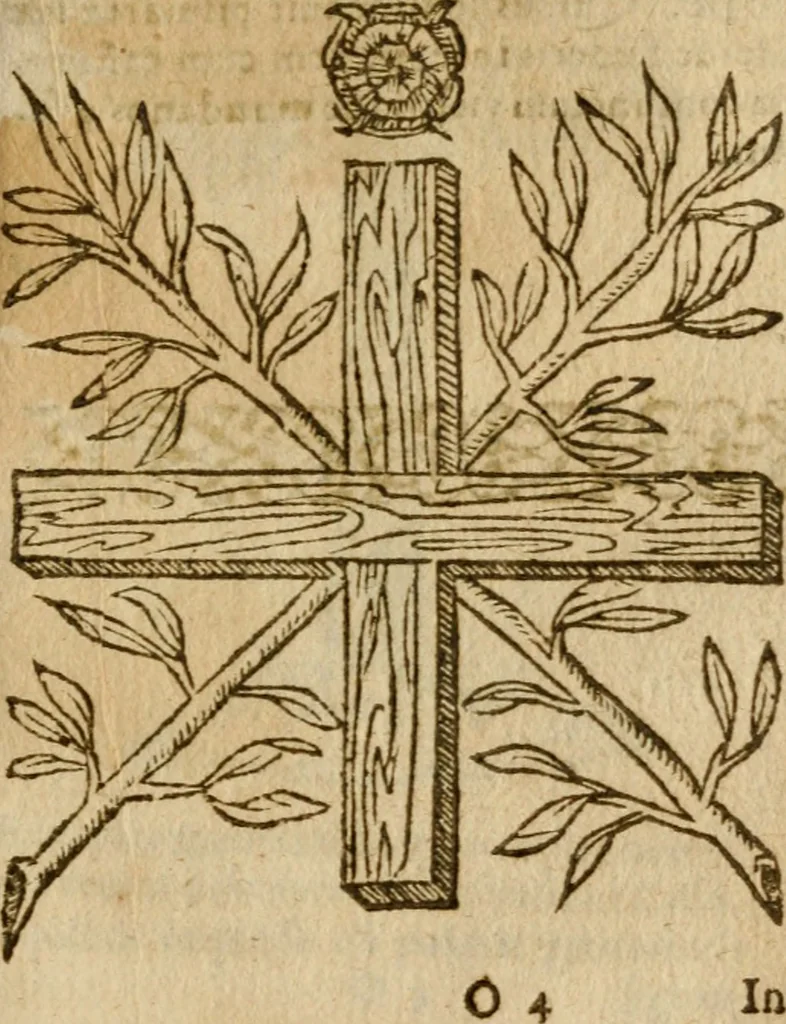 An illustration from Symbola heroica m. Clavdii Paradini, Belliiocensis canonici, et d. Gabrielis Symeonis : multo, quàm antea, fidelius de gallica lingua in latinam conuersa, 1600, leaf 218