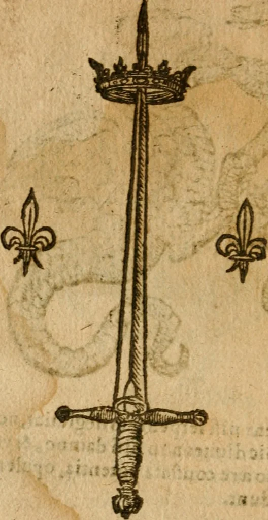 An illustration from Symbola heroica m. Clavdii Paradini, Belliiocensis canonici, et d. Gabrielis Symeonis : multo, quàm antea, fidelius de gallica lingua in latinam conuersa, 1600, leaf 233