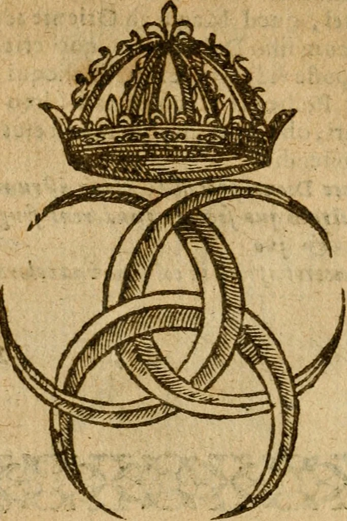 An illustration from Symbola heroica m. Clavdii Paradini, Belliiocensis canonici, et d. Gabrielis Symeonis : multo, quàm antea, fidelius de gallica lingua in latinam conuersa, 1600, leaf 25