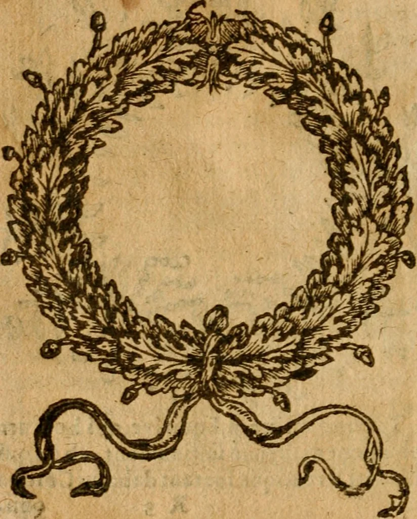 An illustration from Symbola heroica m. Clavdii Paradini, Belliiocensis canonici, et d. Gabrielis Symeonis : multo, quàm antea, fidelius de gallica lingua in latinam conuersa, 1600, leaf 265